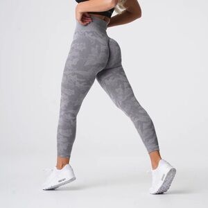 NVGTN Grey Camo Seamless Leggings